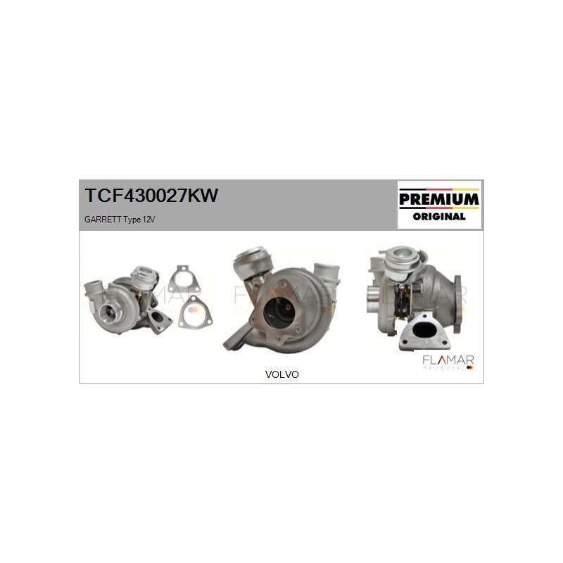 FLAMAR TCF430027KW Turbocompresor, sobrealimentación - 1