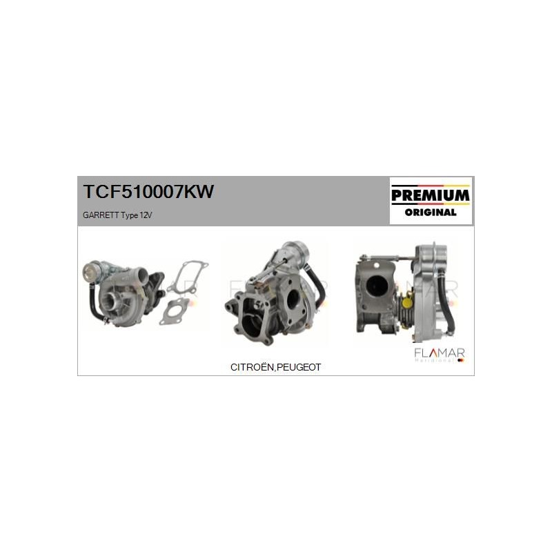 FLAMAR TCF510007KW Turbocompresor, sobrealimentación - 1