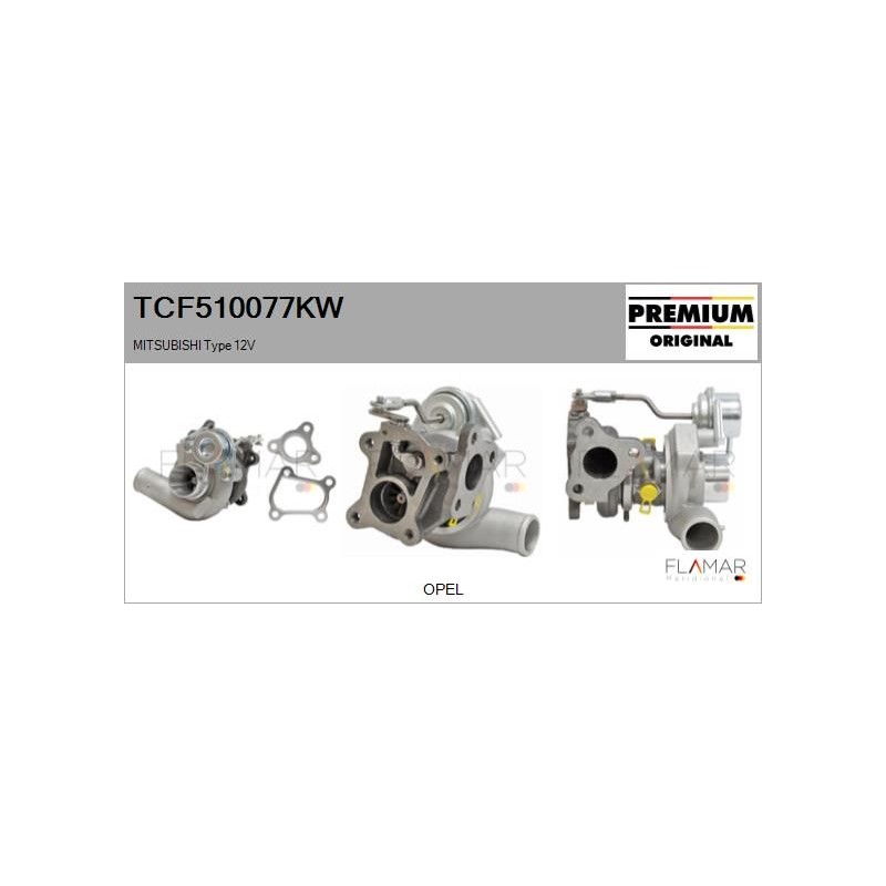 FLAMAR TCF510077KW Turbocompresor, sobrealimentación - 1