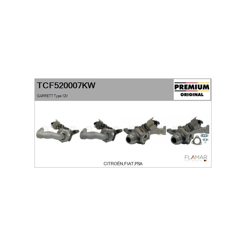 FLAMAR TCF520007KW Turbocompresor, sobrealimentación - 1