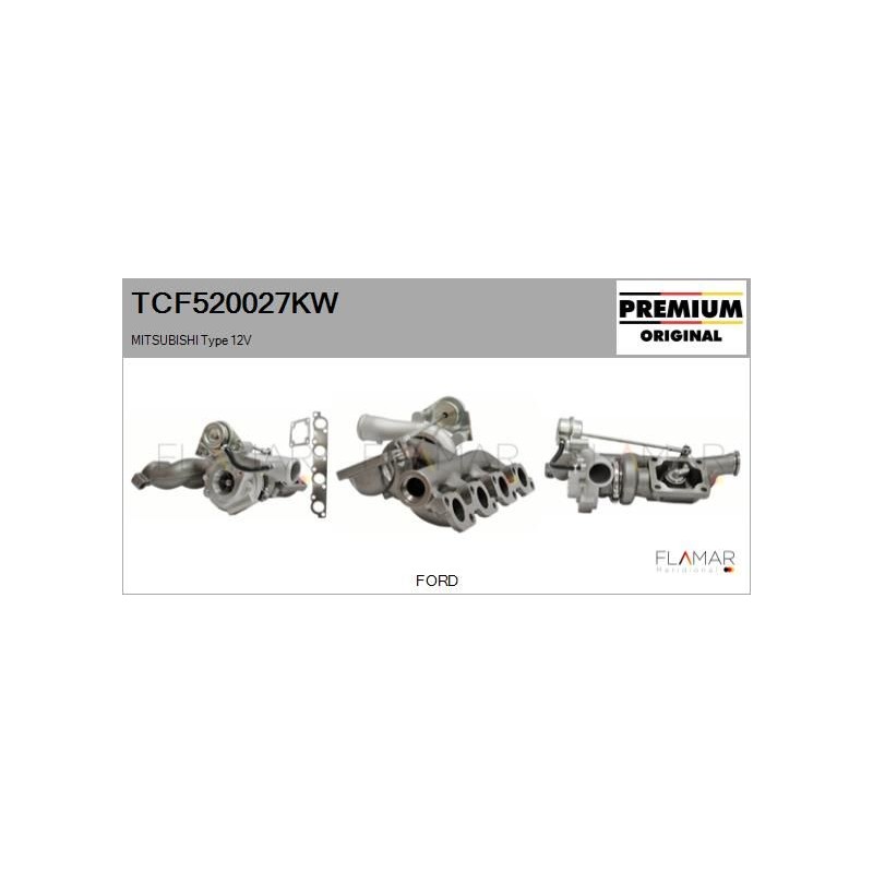 FLAMAR TCF520027KW Turbocompresor, sobrealimentación - 1