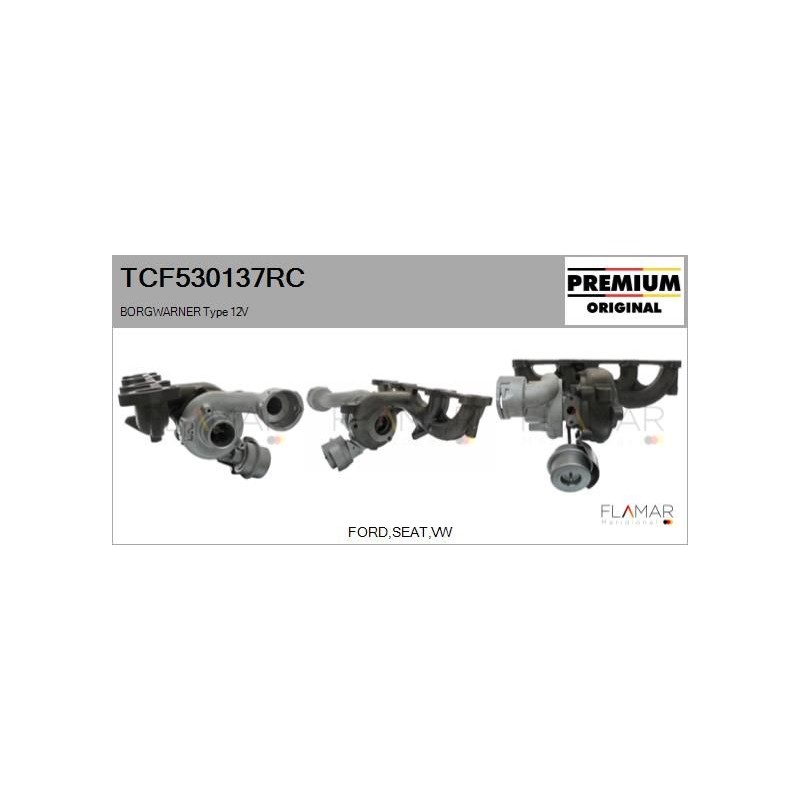 FLAMAR TCF530137RC Turbocompresor, sobrealimentación - 1