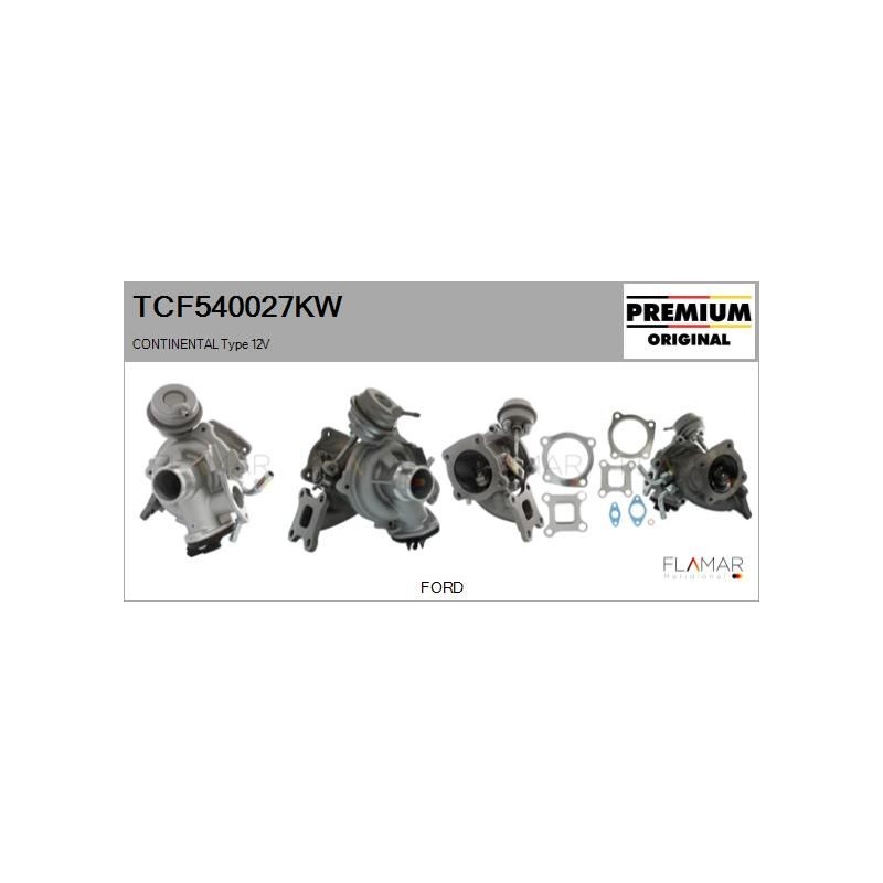 FLAMAR TCF540027KW Turbocompresor, sobrealimentación - 1
