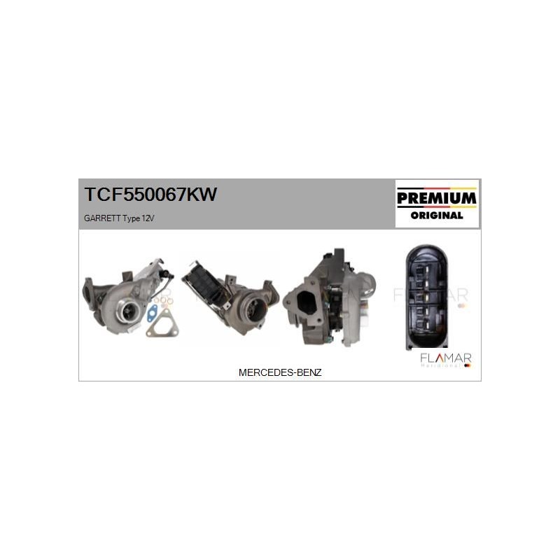 FLAMAR TCF550067KW Turbocompresor, sobrealimentación - 1