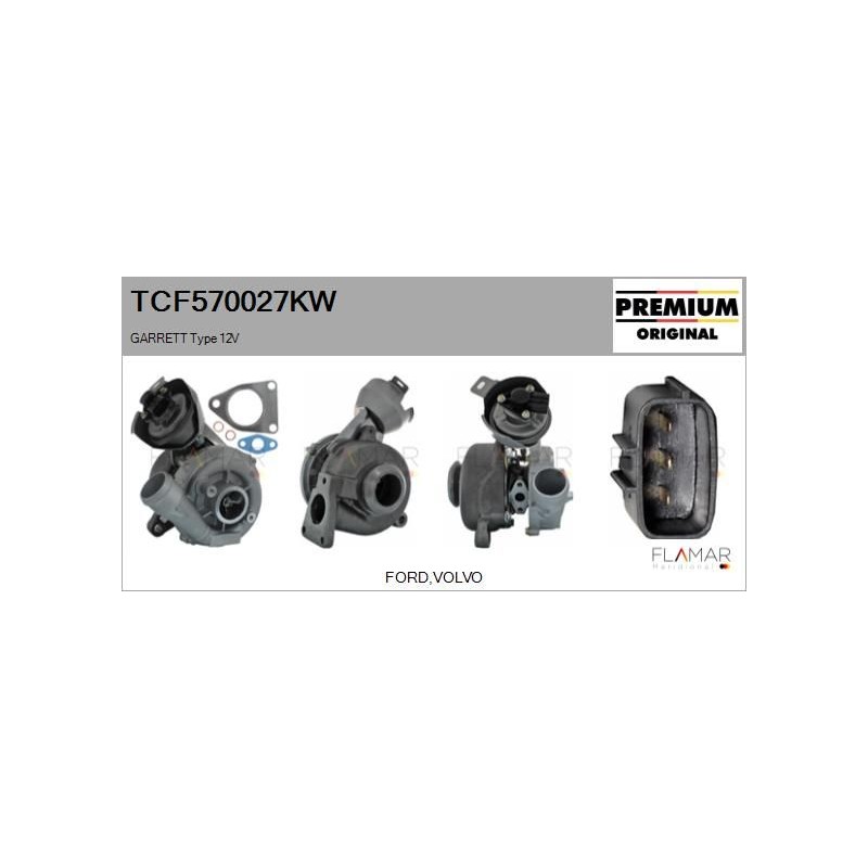 FLAMAR TCF570027KW Turbocompresor, sobrealimentación - 1