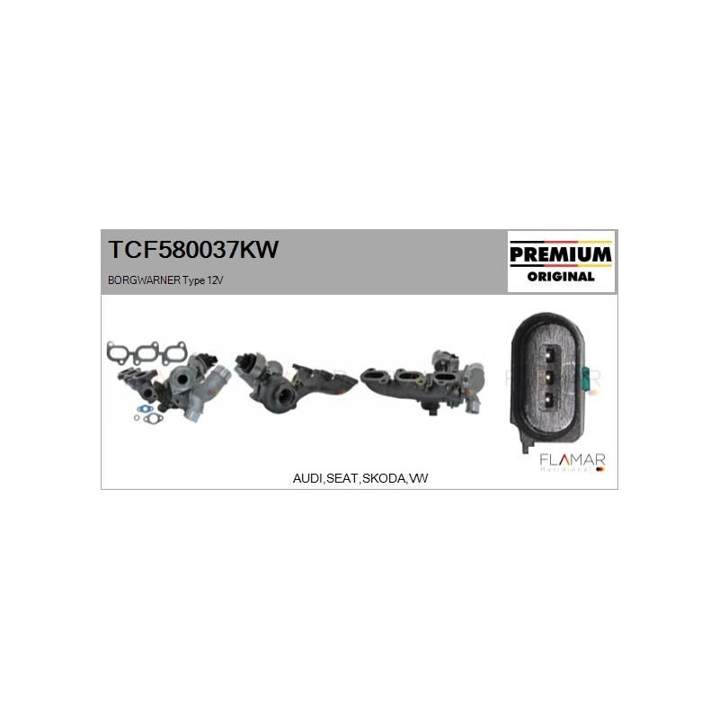 FLAMAR TCF580037KW Turbocompresor, sobrealimentación - 1