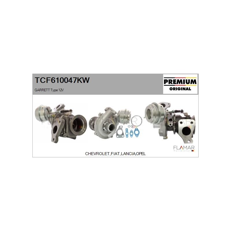 FLAMAR TCF610047KW Turbocompresor, sobrealimentación - 1