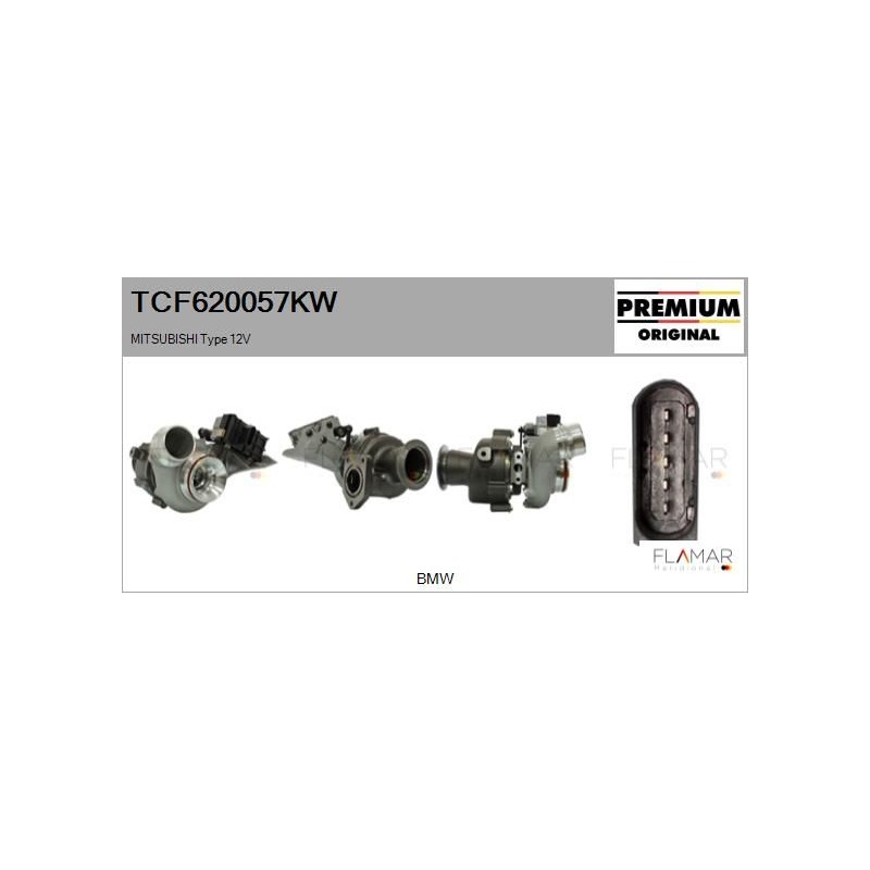 FLAMAR TCF620057KW Turbocompresor, sobrealimentación - 1