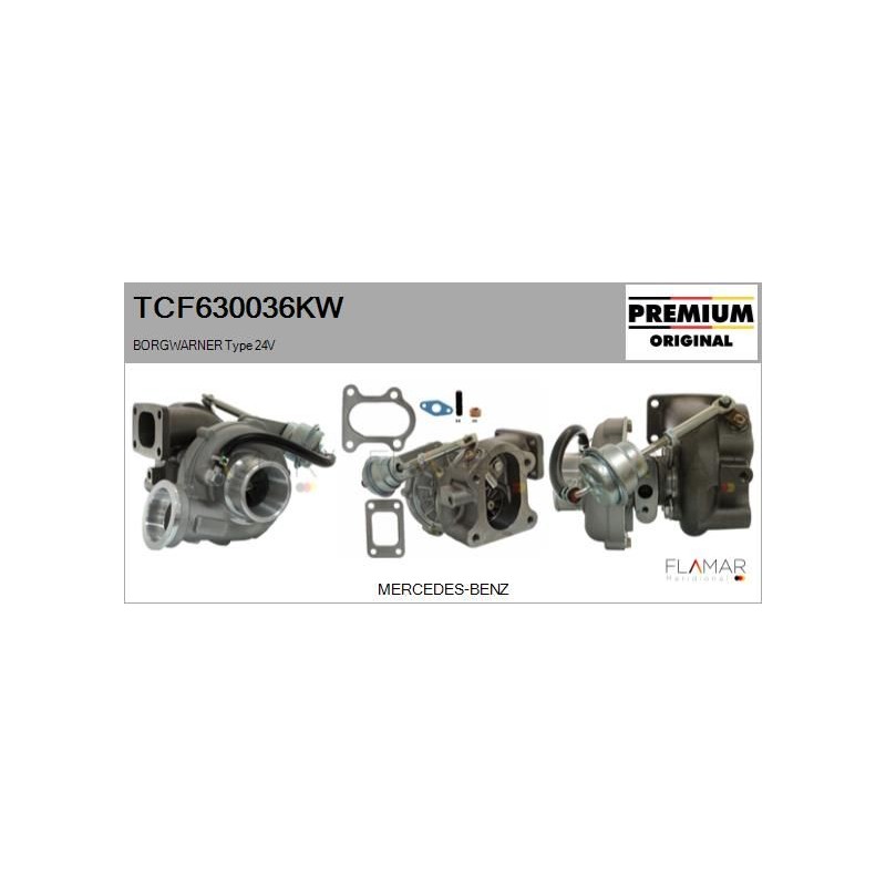 FLAMAR TCF630036KW Turbocompresor, sobrealimentación - 1