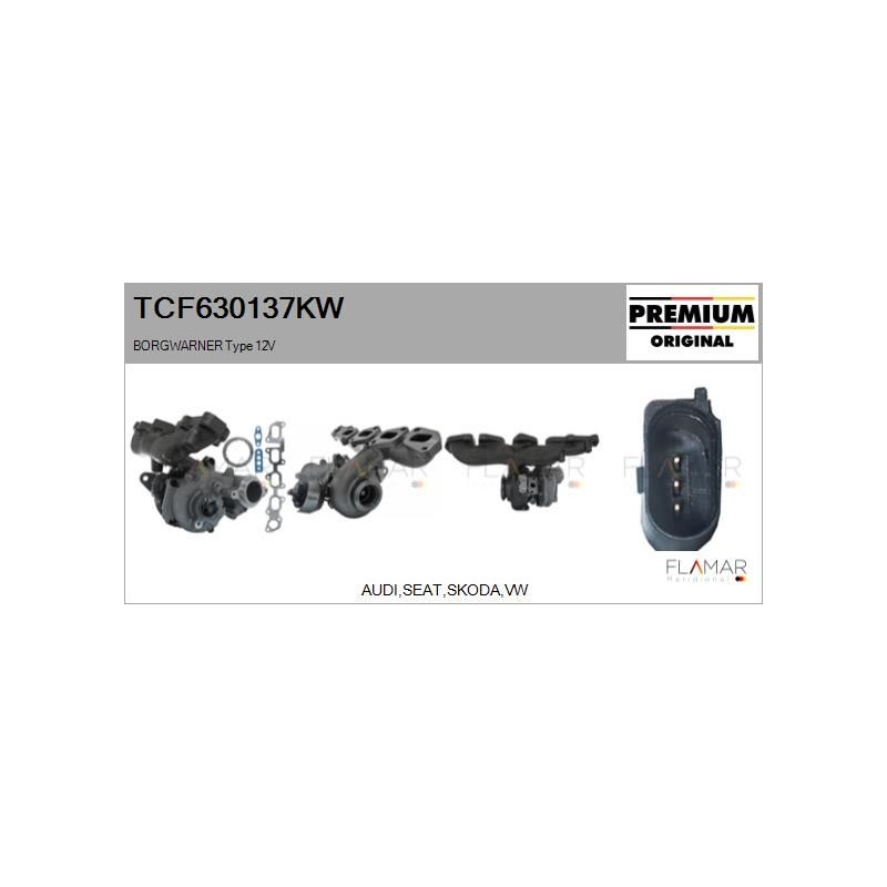 FLAMAR TCF630137KW Turbocompresor, sobrealimentación - 1