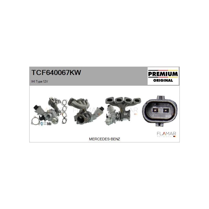 FLAMAR TCF640067KW Turbocompresor, sobrealimentación - 1
