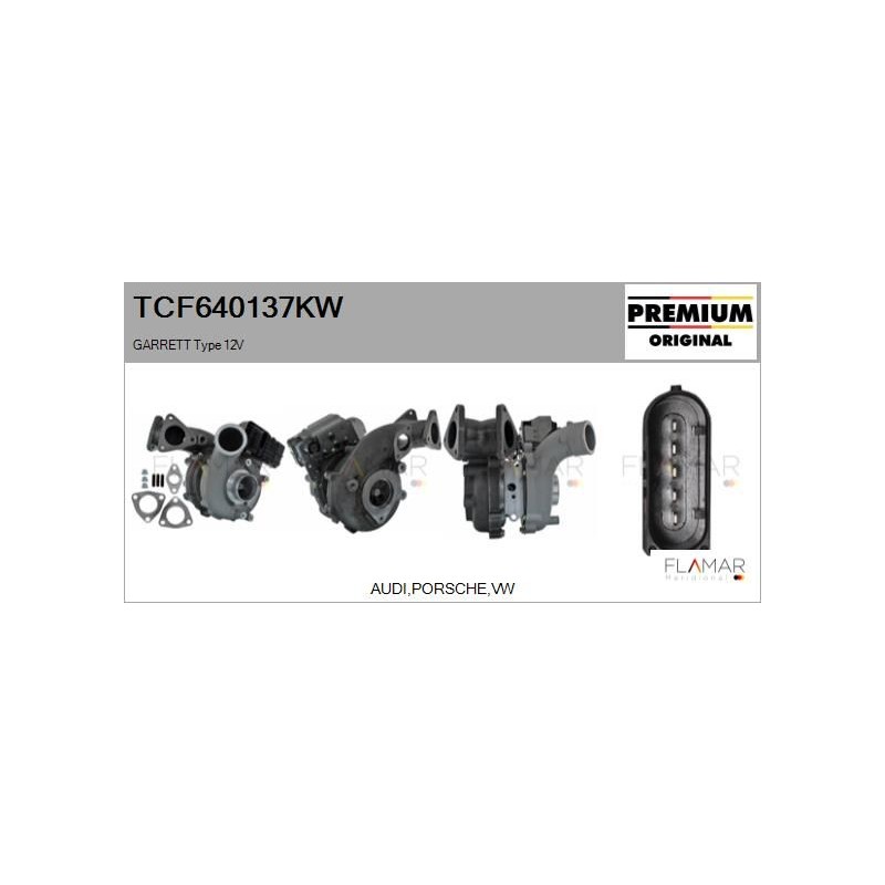 FLAMAR TCF640137KW Turbocompresor, sobrealimentación - 1