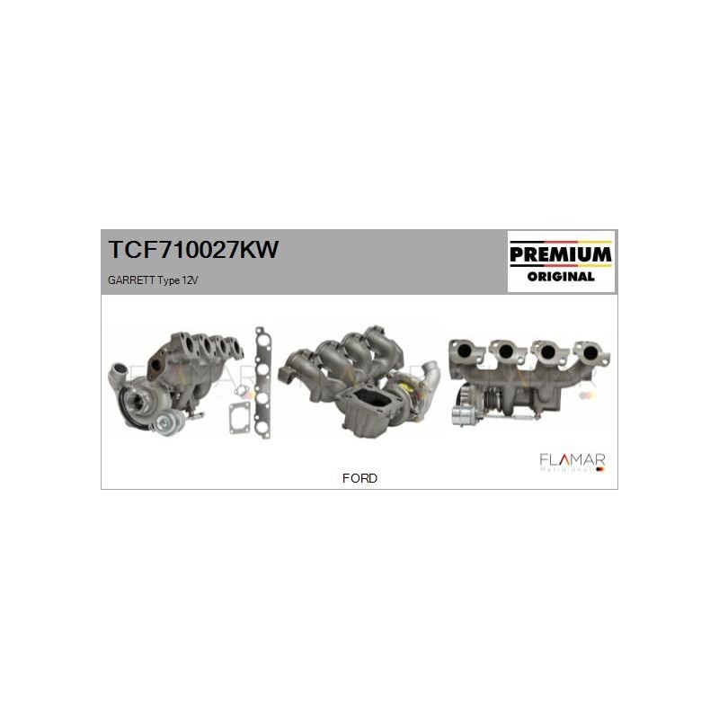 FLAMAR TCF710027KW Turbocompresor, sobrealimentación - 1