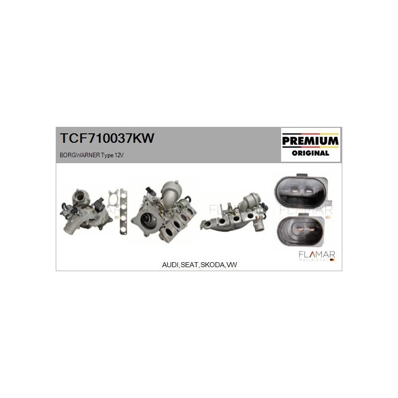 FLAMAR TCF710037KW Turbocompresor, sobrealimentación - 1
