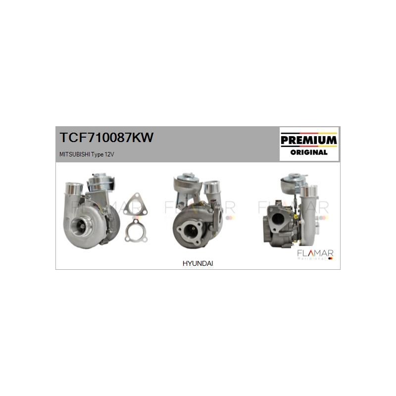FLAMAR TCF710087KW Turbocompresor, sobrealimentación - 1