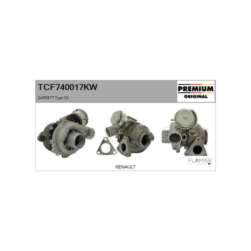 FLAMAR TCF740017KW Turbocompresor, sobrealimentación - 1