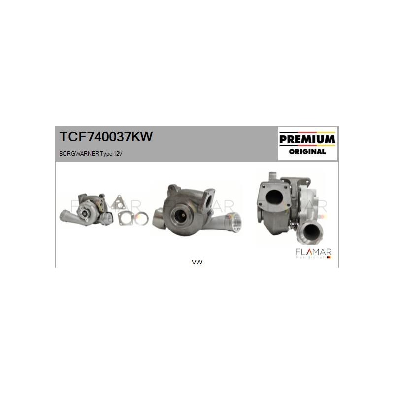 FLAMAR TCF740037KW Turbocompresor, sobrealimentación - 1