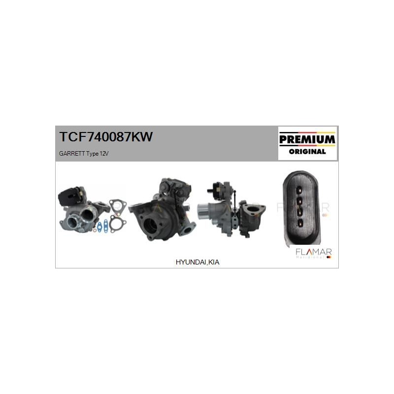 FLAMAR TCF740087KW Turbocompresor, sobrealimentación - 1