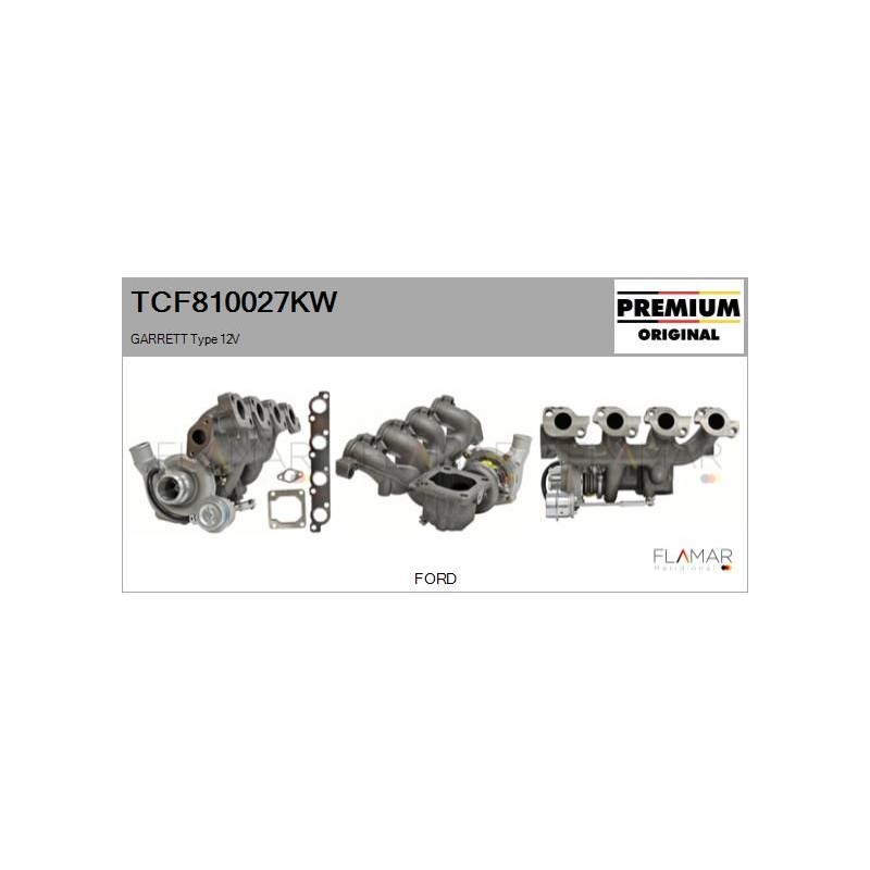 FLAMAR TCF810027KW Turbocompresor, sobrealimentación - 1