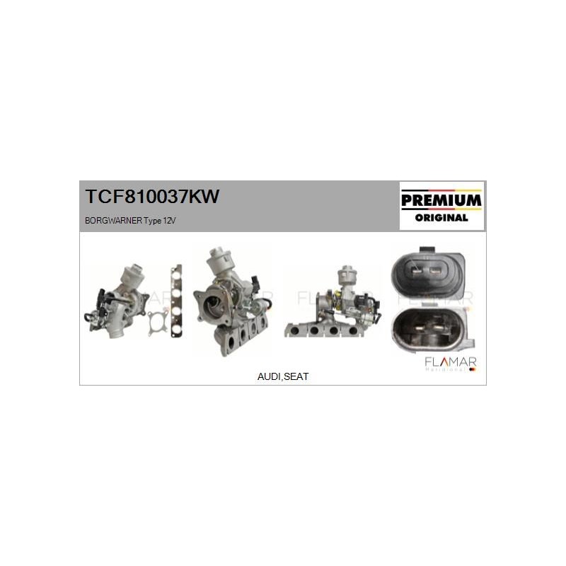 FLAMAR TCF810037KW Turbocompresor, sobrealimentación - 1