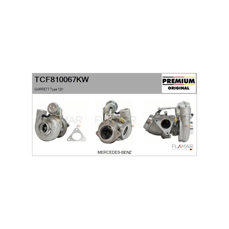 FLAMAR TCF810067KW Turbocompresor, sobrealimentación - 1