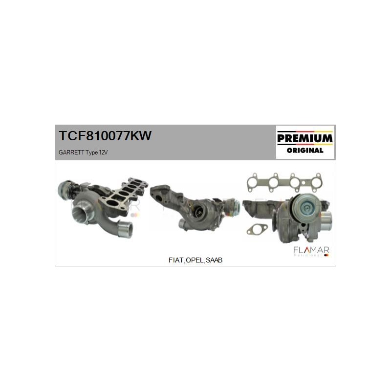 FLAMAR TCF810077KW Turbocompresor, sobrealimentación - 1