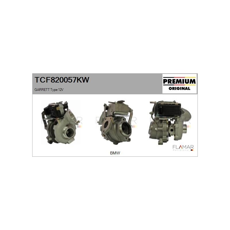 FLAMAR TCF820057KW Turbocompresor, sobrealimentación - 1