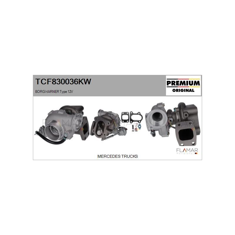 FLAMAR TCF830036KW Turbocompresor, sobrealimentación - 1