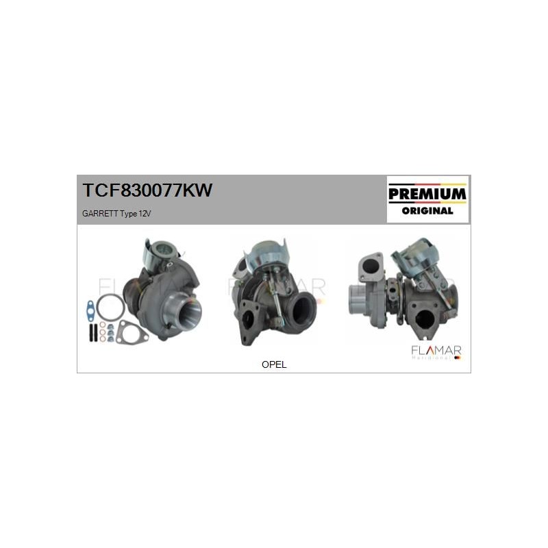 FLAMAR TCF830077KW Turbocompresor, sobrealimentación - 1