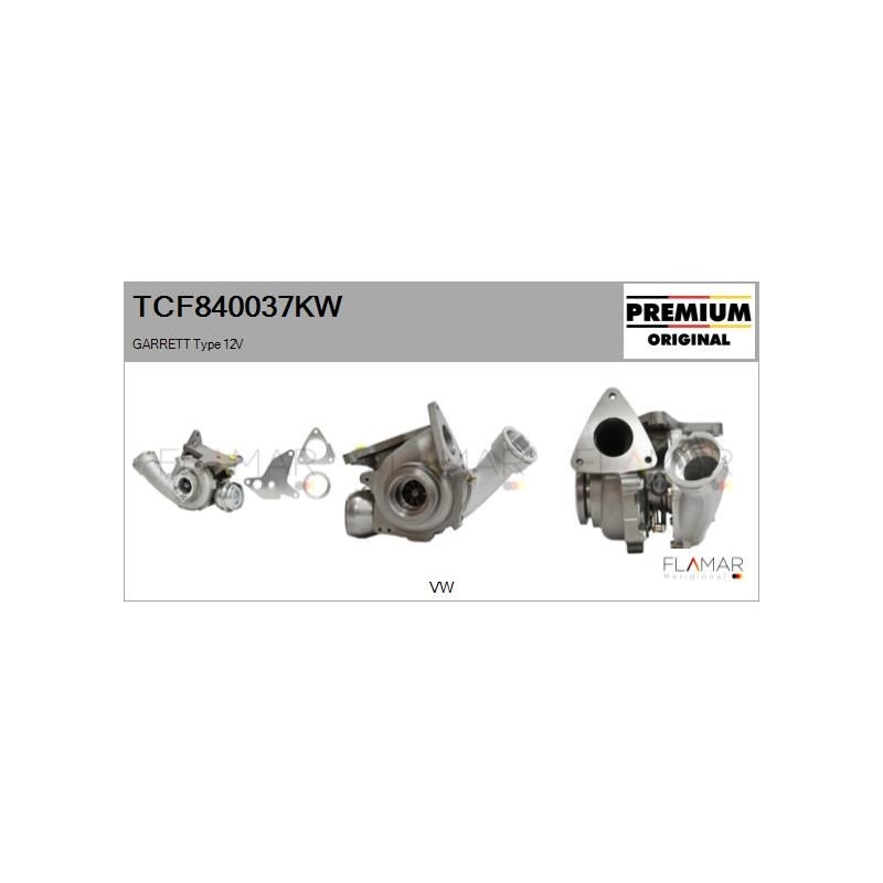 FLAMAR TCF840037KW Turbocompresor, sobrealimentación - 1