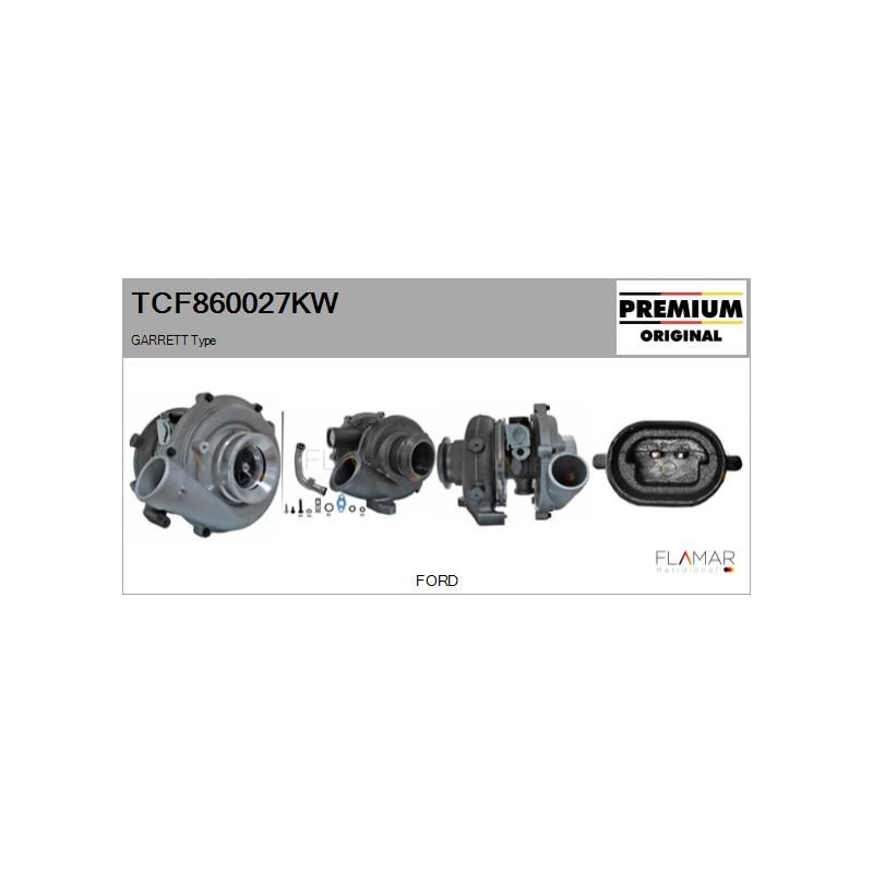 FLAMAR TCF860027KW Turbocompresor, sobrealimentación - 1