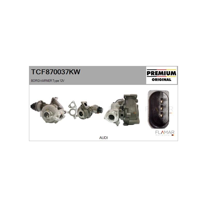FLAMAR TCF870037KW Turbocompresor, sobrealimentación - 1