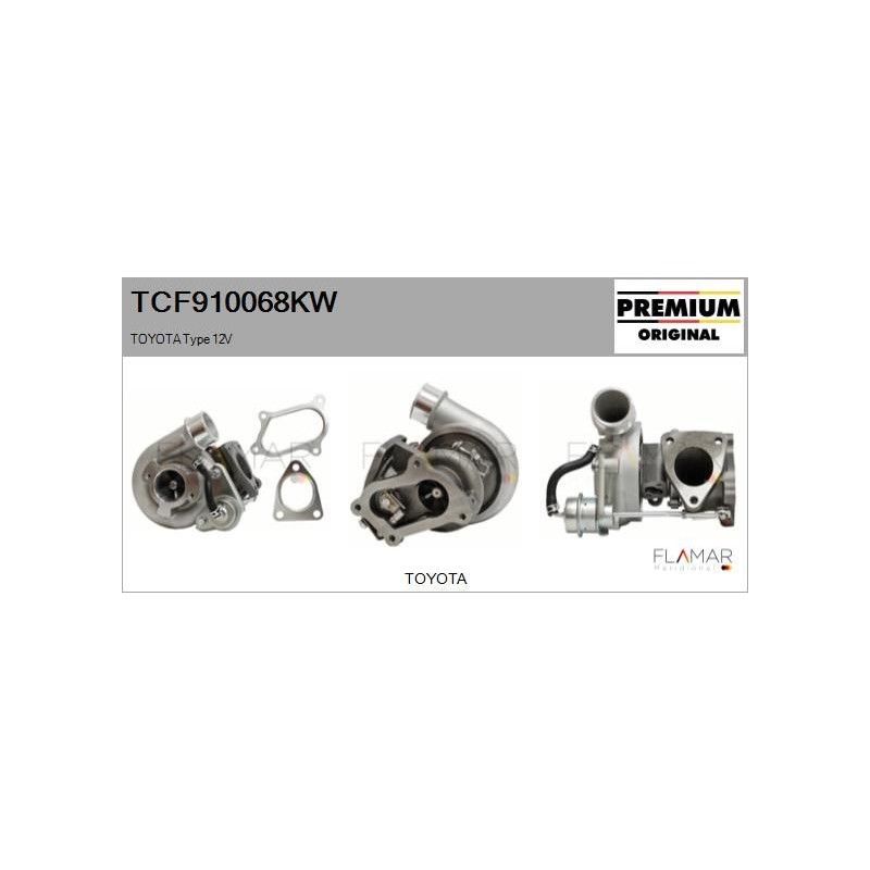 FLAMAR TCF910068KW Turbocompresor, sobrealimentación - 1
