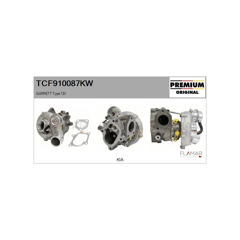 FLAMAR TCF910087KW Turbocompresor, sobrealimentación - 1