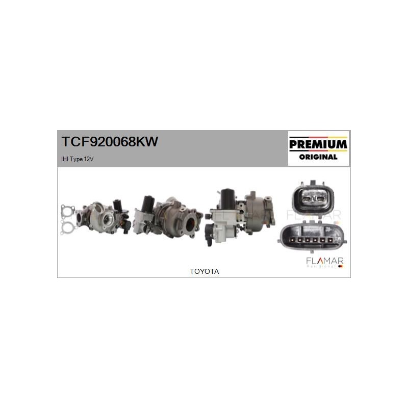 FLAMAR TCF920068KW Turbocompresor, sobrealimentación - 1