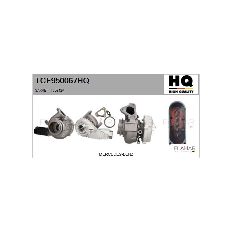 FLAMAR TCF950067HQ Turbocompresor, sobrealimentación - 1
