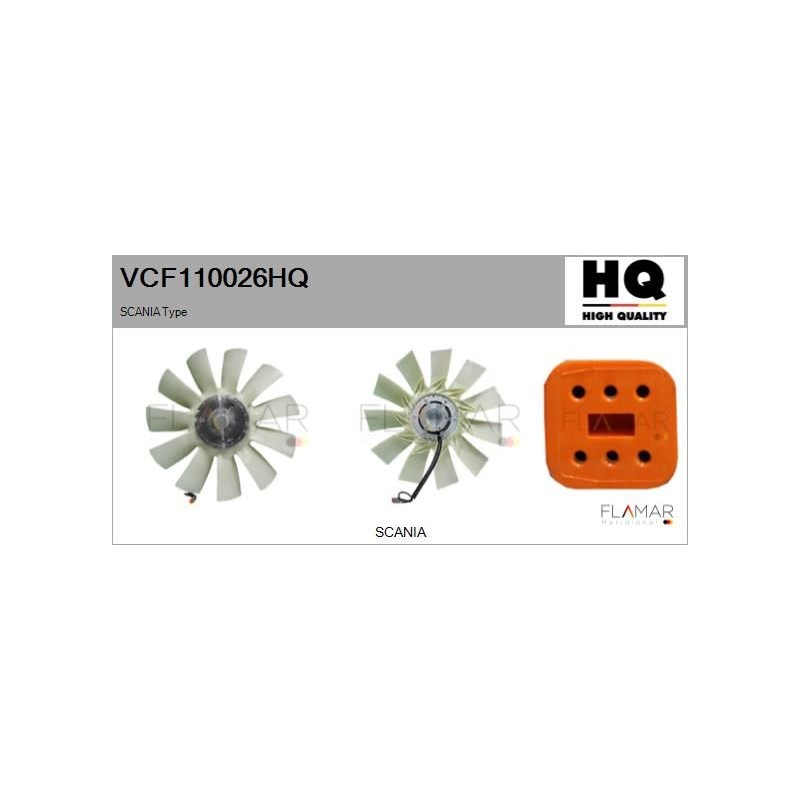 FLAMAR VCF110026HQ Embrague, ventilador del radiador - 1