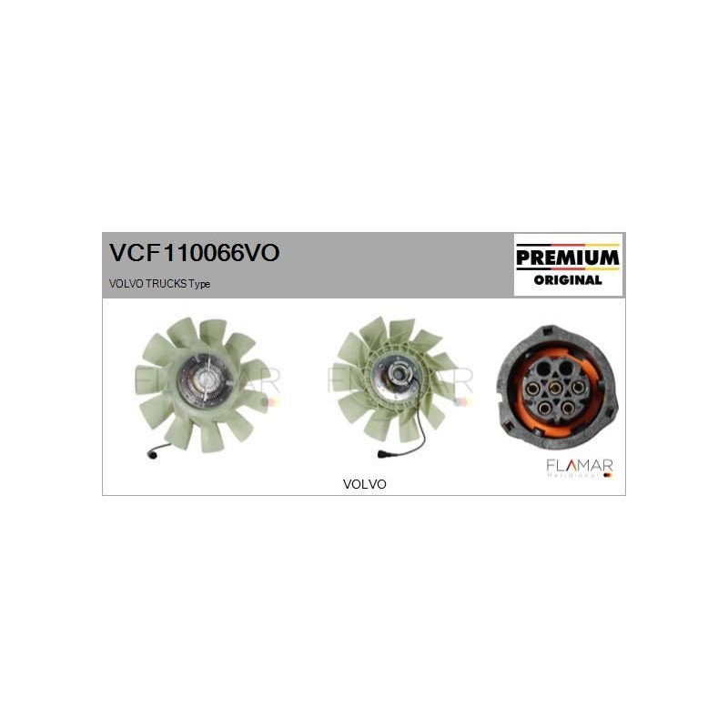 FLAMAR VCF110066VO Embrague, ventilador del radiador - 1