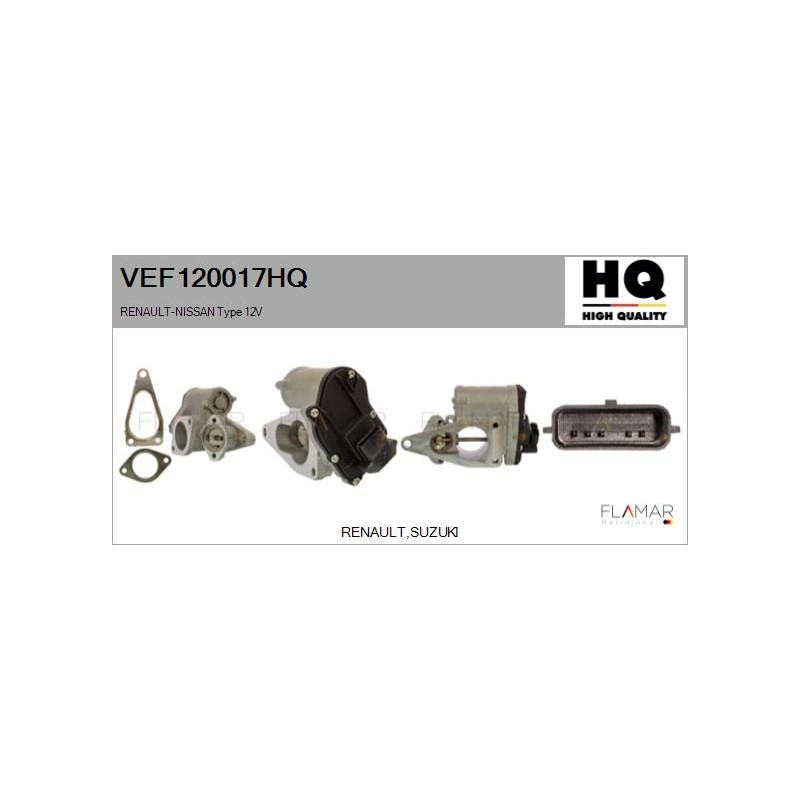 FLAMAR VEF120017HQ Válvula EGR - 1