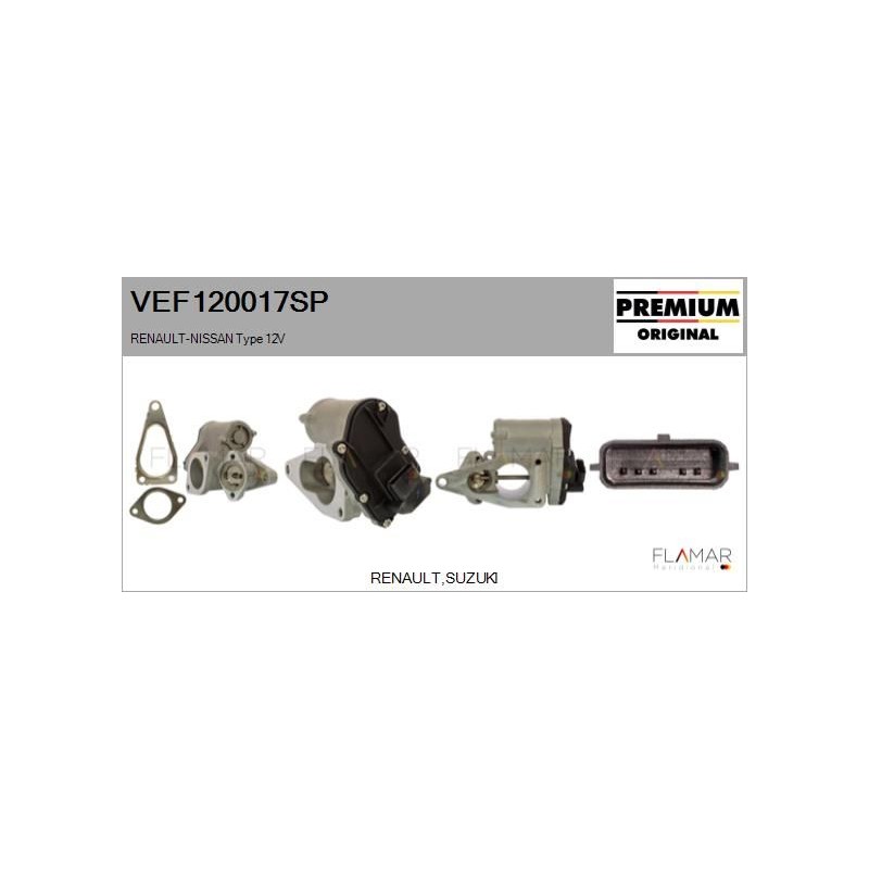 FLAMAR VEF120017SP Válvula EGR - 1