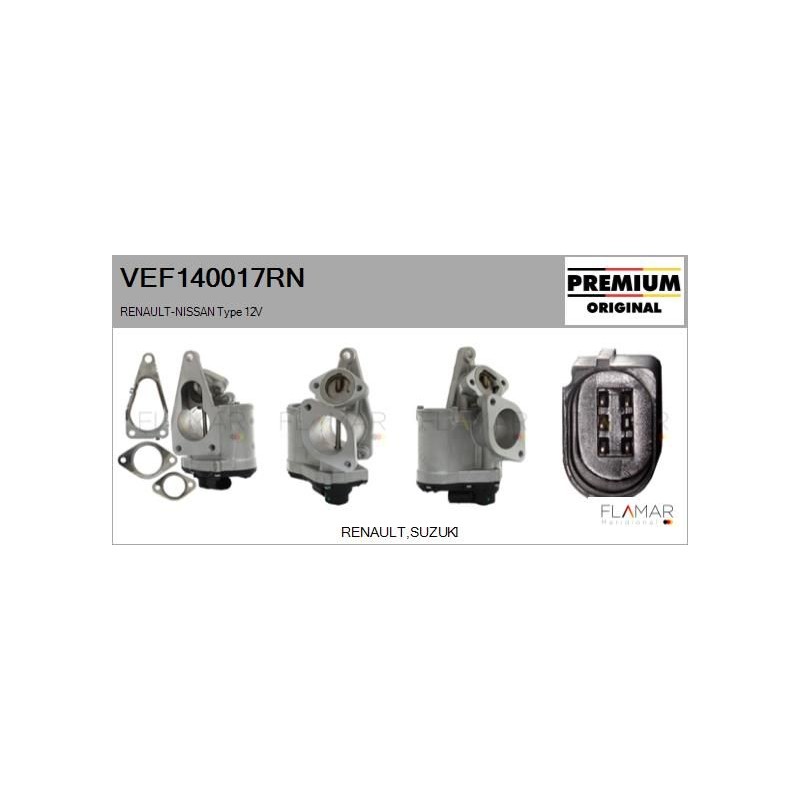 FLAMAR VEF140017RN Válvula EGR - 1