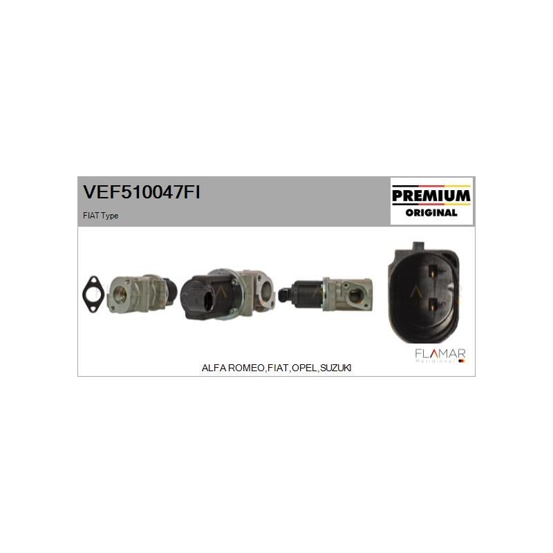 FLAMAR VEF510047FI Válvula EGR - 1
