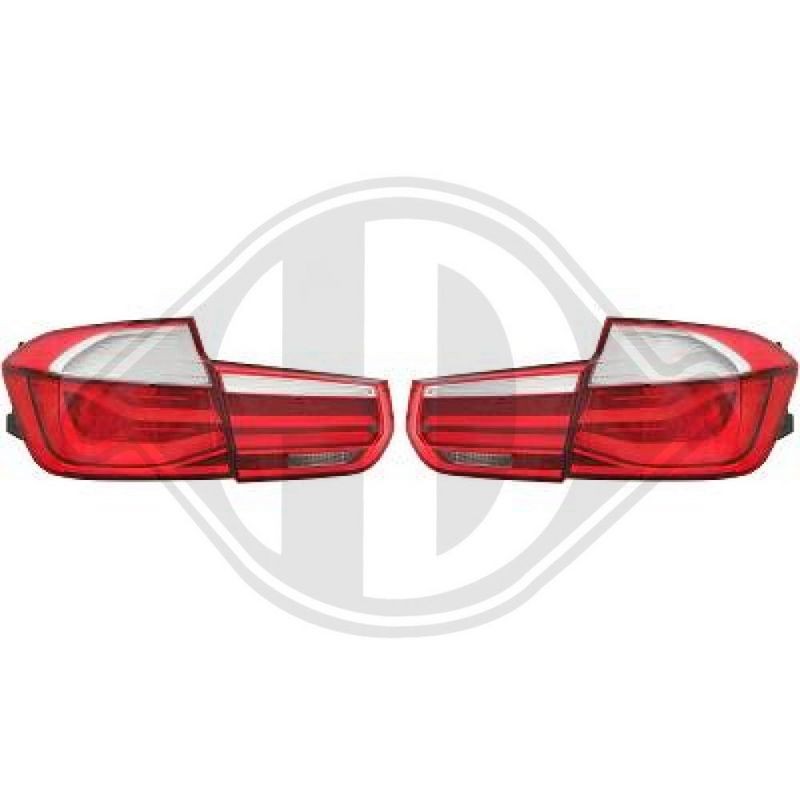DIEDERICHS 1217992 Juego luz trasera - 1