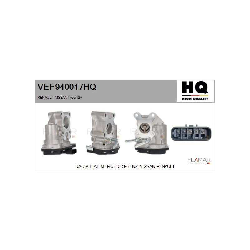 FLAMAR VEF940017HQ Válvula EGR - 1