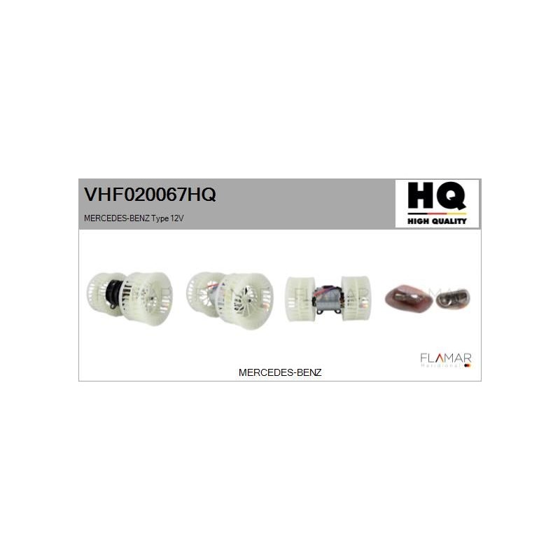 FLAMAR VHF020067HQ Ventilador habitáculo - 1