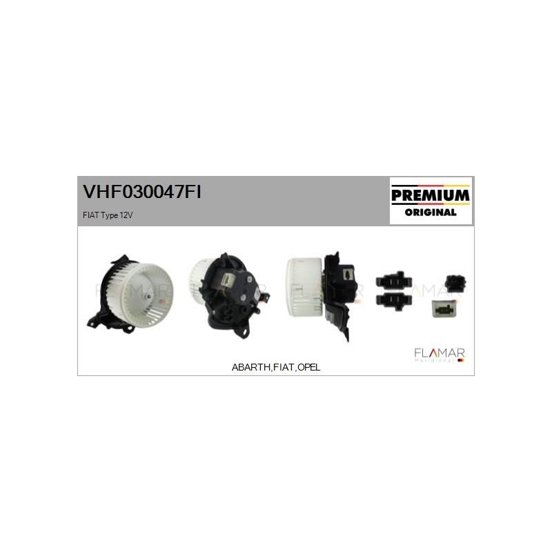 FLAMAR VHF030047FI Ventilador habitáculo - 1