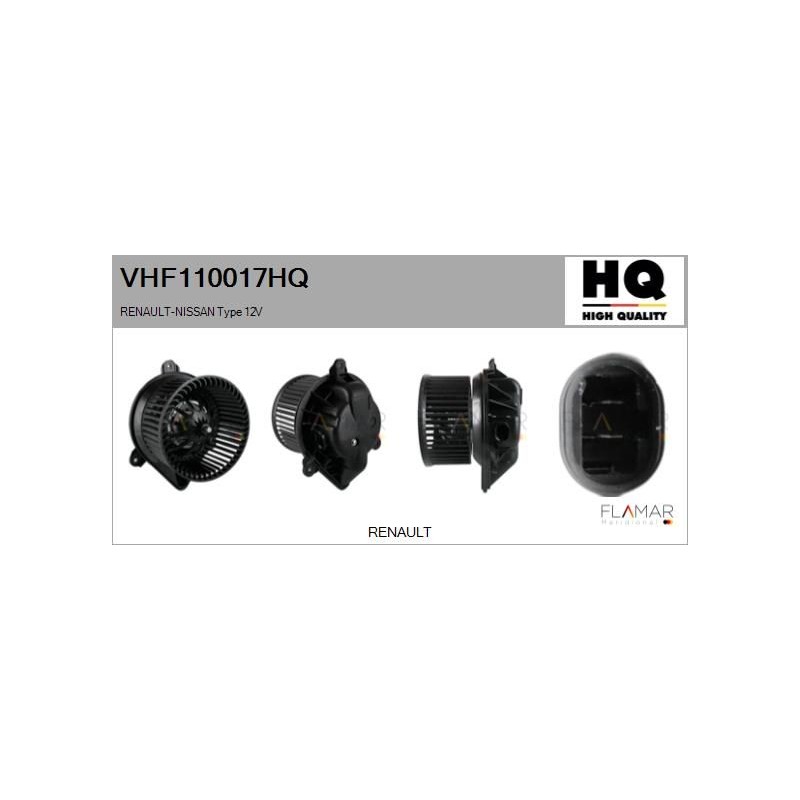 FLAMAR VHF110017HQ Ventilador habitáculo - 1