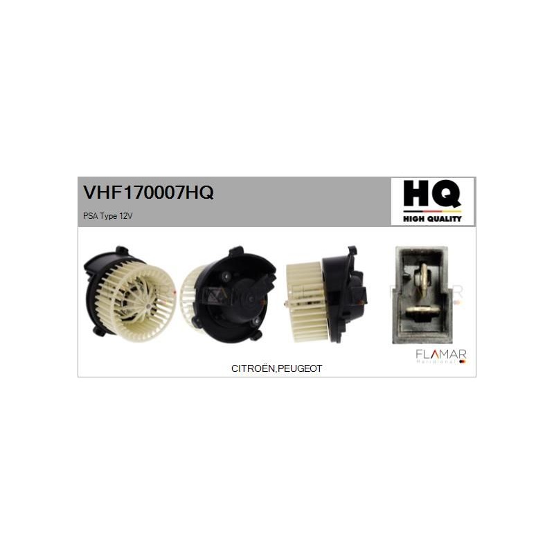 FLAMAR VHF170007HQ Ventilador habitáculo - 1
