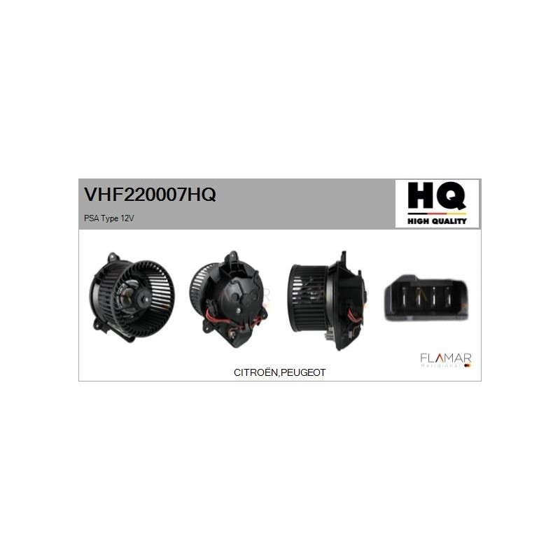 FLAMAR VHF220007HQ Ventilador habitáculo - 1