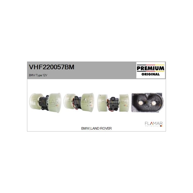 FLAMAR VHF220057BM Ventilador habitáculo - 1